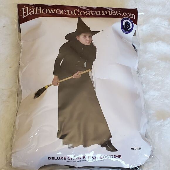 Halloween Costume "Wicked Witch Of The West"  Size 4 Kids - Picture 1 of 2